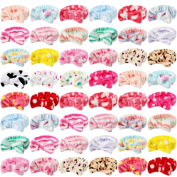 Spa Headband w/ Bow (2 headbands) - Picture 6 of 6